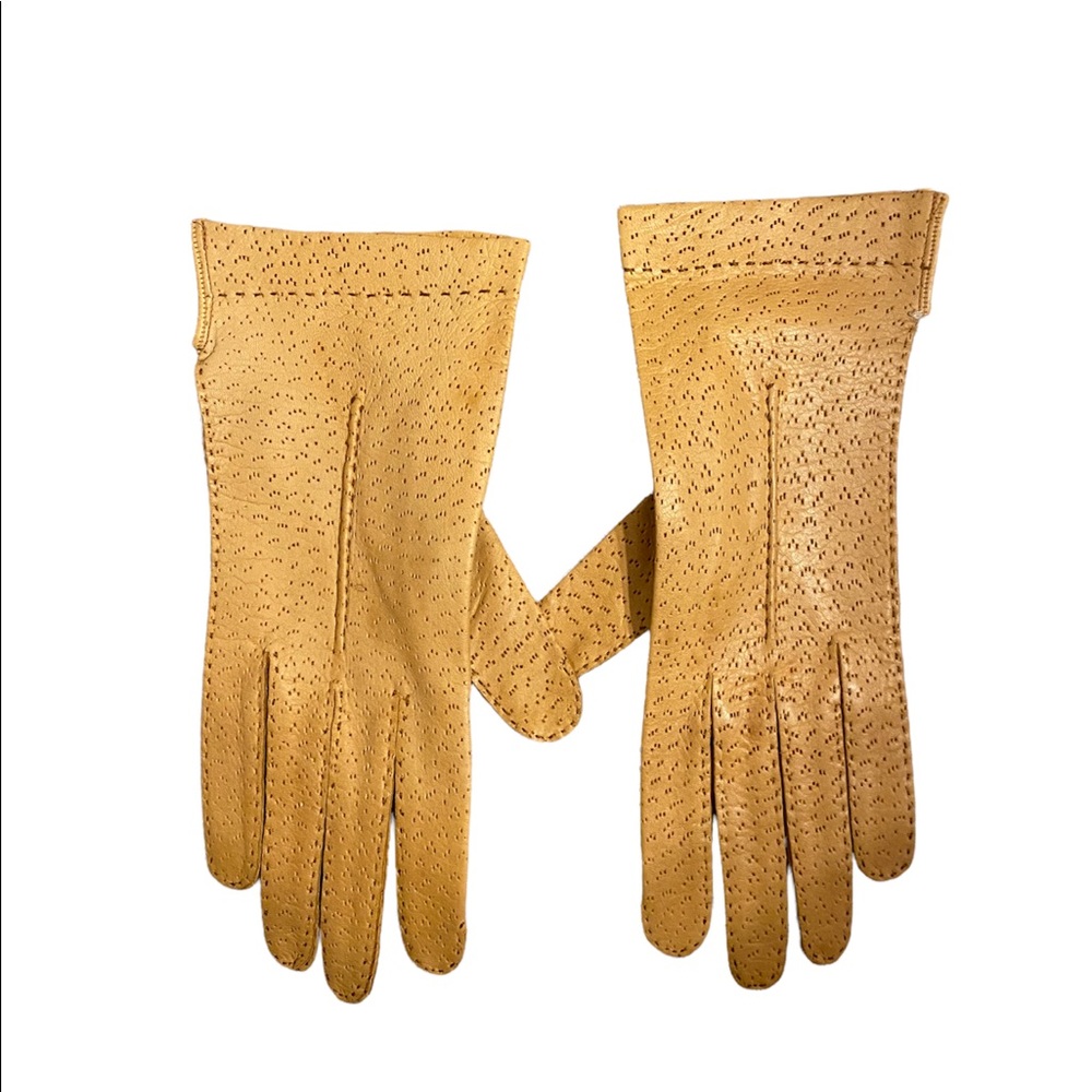 NWT Vintage Genuine Leather Van Raalte Gloves